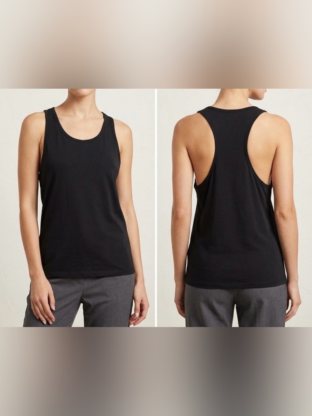 Lovers of hYOUmanity Black Racerback Tank Top - Size Small - Like New Condition